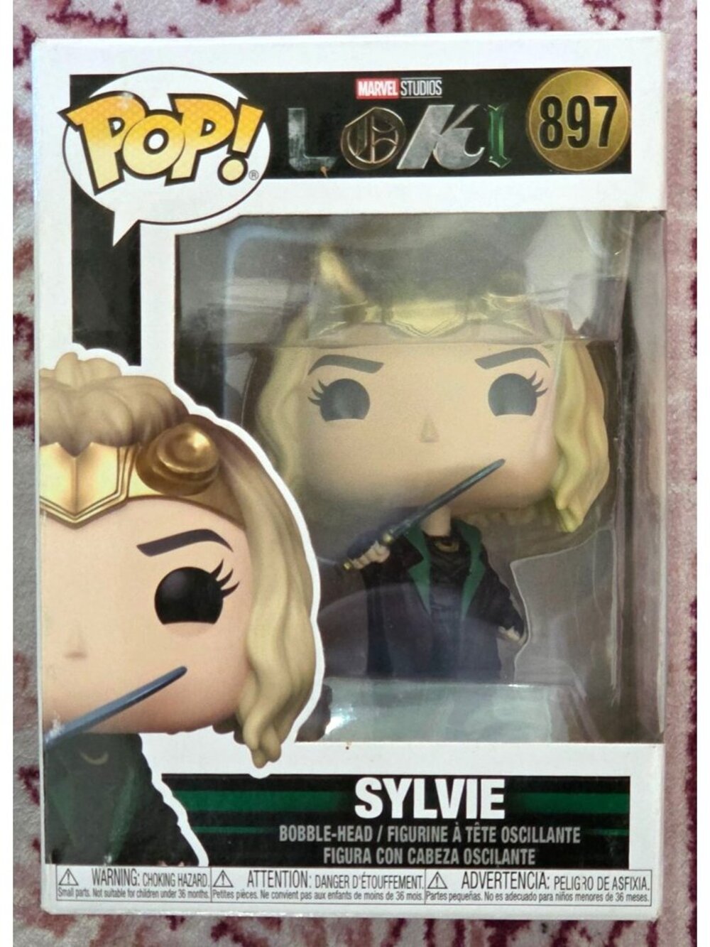 Funko Pop! Television: Marvel Loki - Sylvie #897 Action Sci-Fi Movie Pop Figure